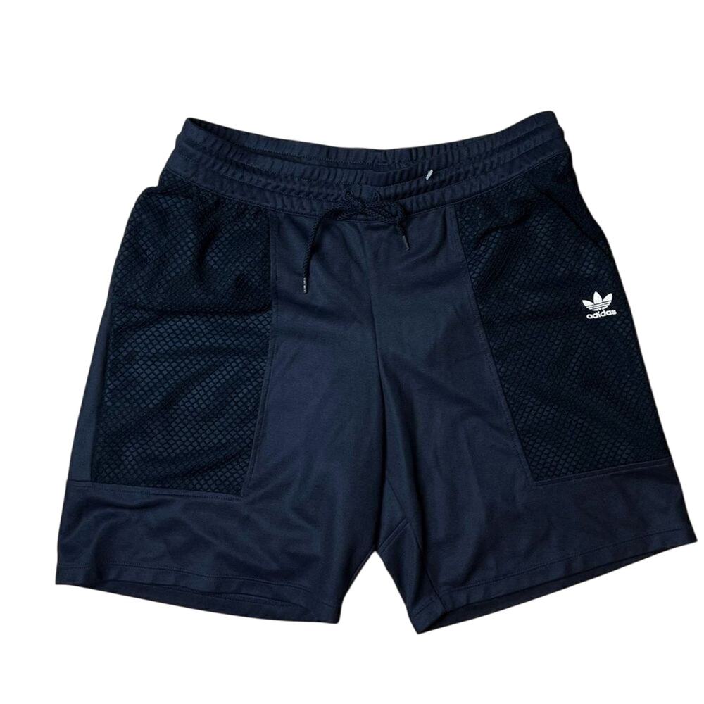 Adidas Osaka‎ BQ5735 Navy Knit Shorts MEDIUM NWOT Activewear Basketball Shorts